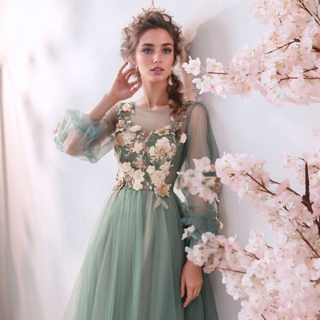 Tulle ball gown,Flower Lace wedding Dress,Princess Bridal Dress,Floor length wedding gown,Lace Applique Bridal dress,Vintage,evening dress | MakerPlace by Michaels Tulle ball gown,Flower Lace wedding Dress,Princess Bridal Dress,Floor length wedding gown,Lace Applique Bridal dress,Vintage,evening dress | MakerPlace by Michaels